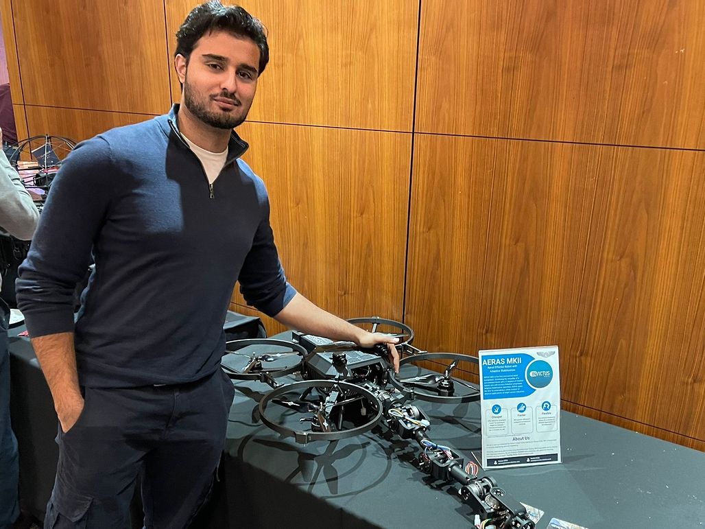 Osman Zuhayr CEO of Invictus Robotics