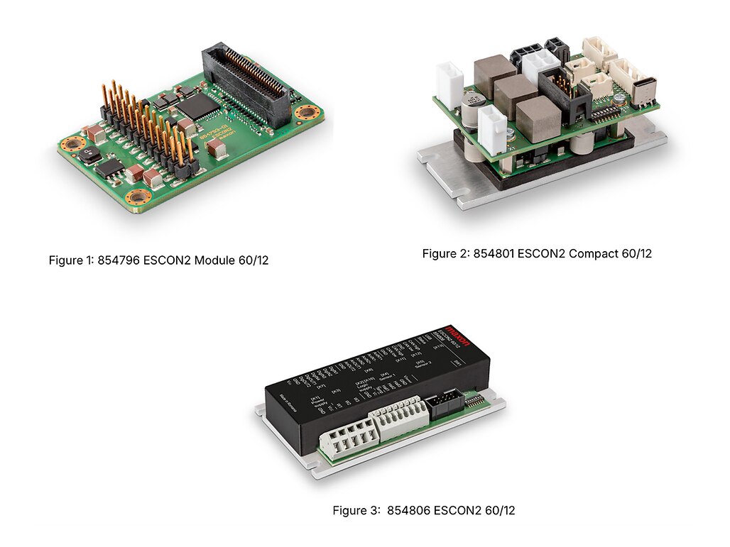 New BLDC motor speed and torque controllers