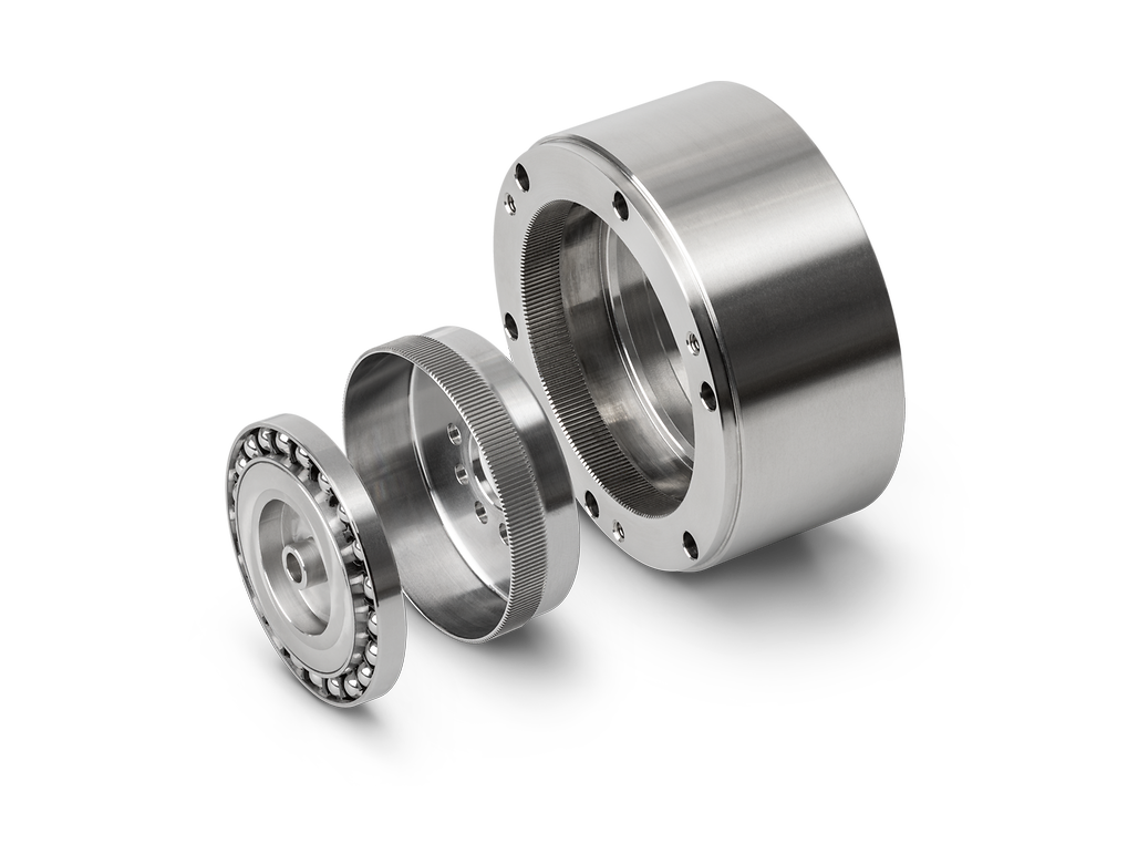 maxon -GSW A strainwave gear - exploded view