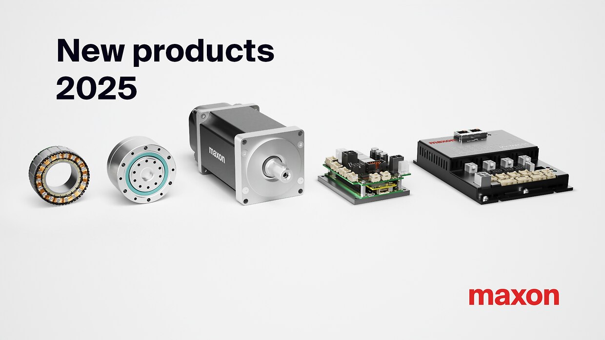Drive Solutions maxon at the SPS 2025: New drive solutions for robotics, automation and ...