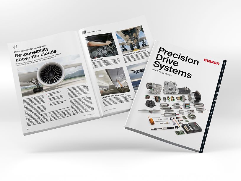 The completely revised maxon catalog 2026/2027 has been released