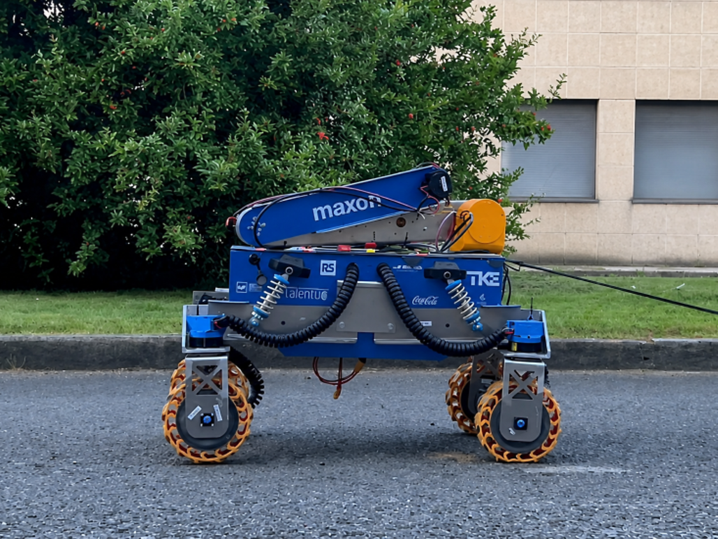Rover espacial 4SPACE con motores brushless de maxon