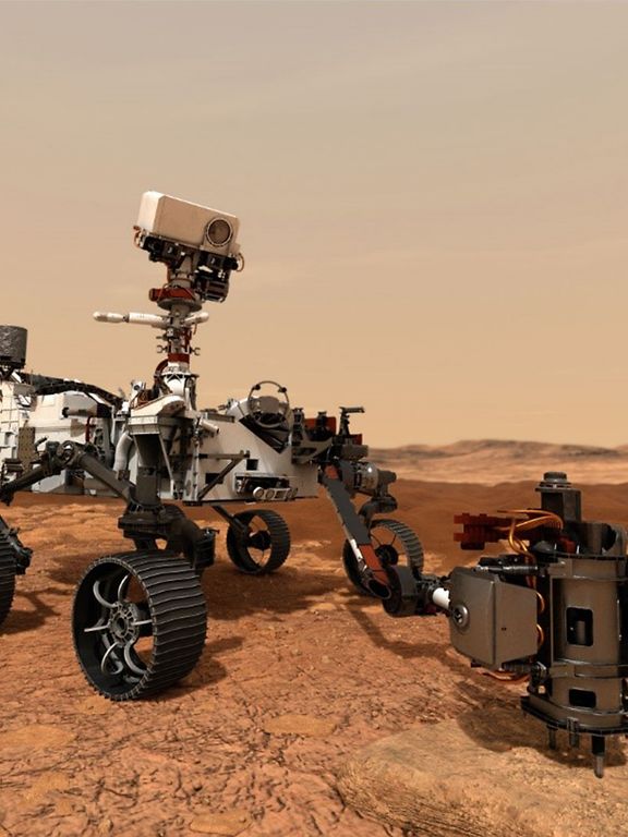 Template DriveTech Perseverance rover
