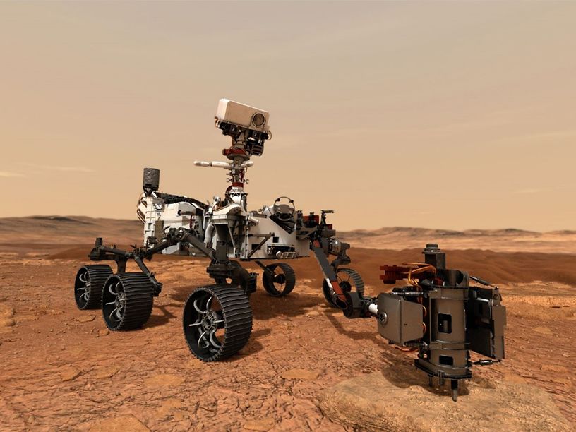 Template DriveTech Perseverance rover