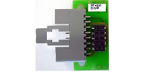 Adapter to DEC 24/1: 8-pole snap-in (Stocko) connector, pitch 2.5 mm