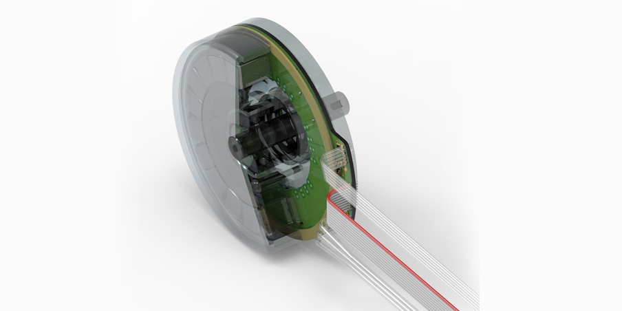 MILE encoder, 1024 cpt, 2-channel, with cable